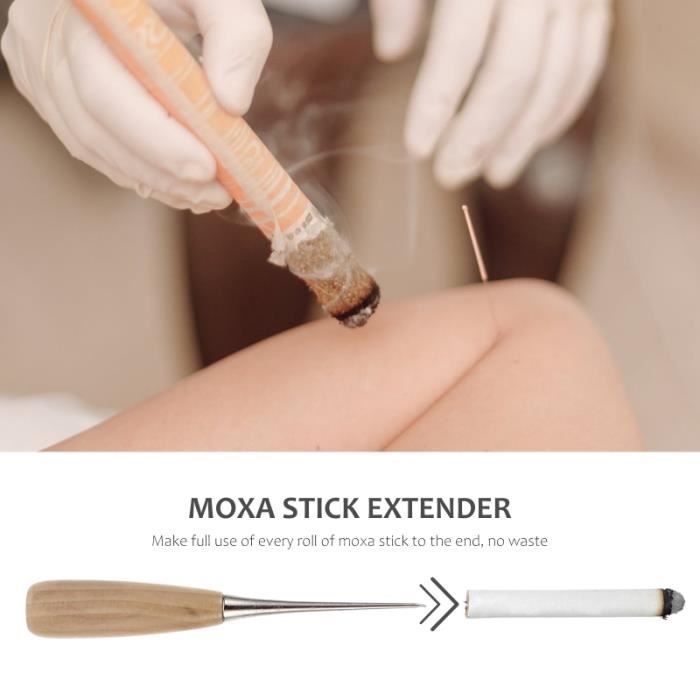 2 pièces Anti-brûlure Moxa Stick Extender Moxibustion Outil Fourniture  PORTE MONNAIE - Cdiscount Bagagerie - Maroquinerie