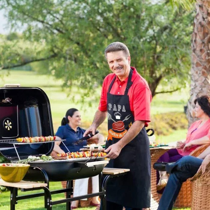 Tablier De Cuisine Etanche Cadeau Grande-Mère Avec 6 Poches