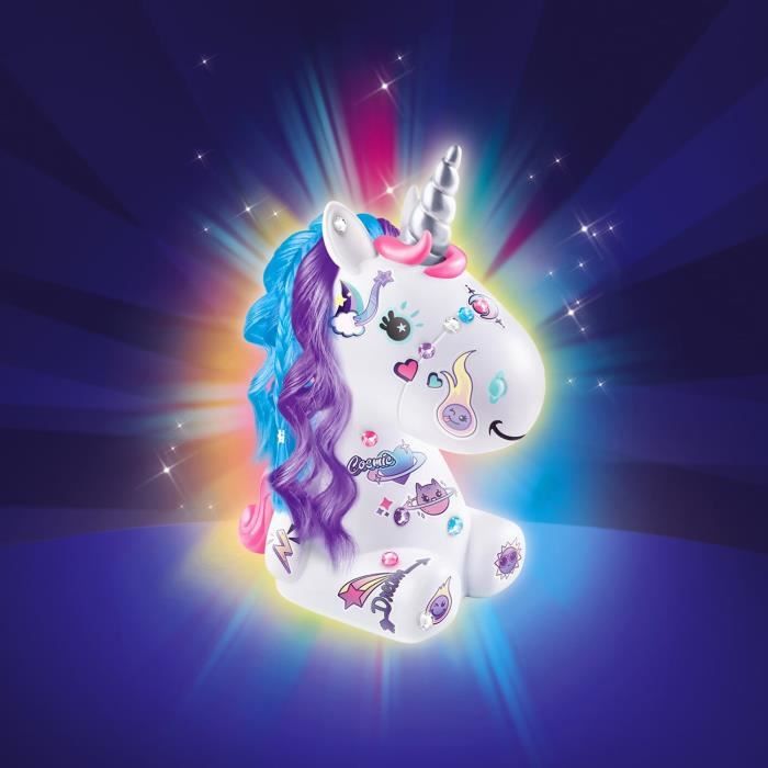 Canal Toys - Jeu Créatif Licorne à Customiser Pour Enfant, Blanc