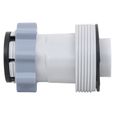Adaptateurs de tuyaux de piscine Type B 2 pcs - DIOCHE - Convertit les raccords de 32 mm en raccords de 38 mm-0