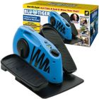 CAPITAL SPORTS Mini Vélo Elliptique Compact et Portable - Blu Tiger - 8 Niveaux de résistance - Mouvement Ovale Doux