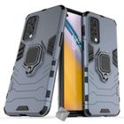 HTDMOBILES Coque rigide anti choc pour OnePlus Nord 2 5G + film ecran - BLEU FONCE