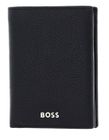 Porte-monnaie - HUGO BOSS - Classic Grained Wallet - Cuir noir - 12 compartiments cartes - Protection RFID