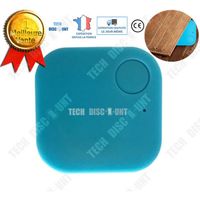 TD®  Anti-perte carré bleu traceur GPS dispositif alarme anti vol Bluetooth localisateur clés objets accessoires animaux