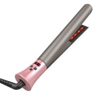 Lisseur à cheveux professionnel Curler cheveux fer plat infrarouge fer à lisser le fer à friser affichage led