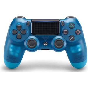 MANETTE JEUX VIDÉO Manette PS4 DualShock 4.0 V2 Crystal Blue - PlaySt