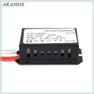 Transformateur électronique halogène 20 à 60W / AC12V Lot de 50