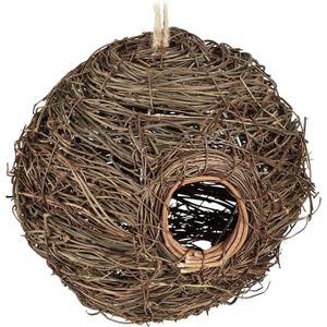 Qiilu Nid de reproduction d'oiseaux Nid d'éclosion de cage de lit de nid  d'élevage d'oiseaux de noix de coco naturelle avec tapis - Cdiscount  Animalerie