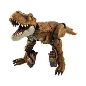 FIGURINE - PERSONNAGE Jurassic World - Tyrannosaure Transformable en Véhicule Tout-Terrain - Fierce - Mattel - HPD38