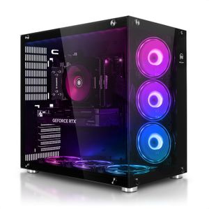 UNITÉ CENTRALE  PC Gamer Cyber - AMD Ryzen 5 5500 6x3.60 GHz - AMD
