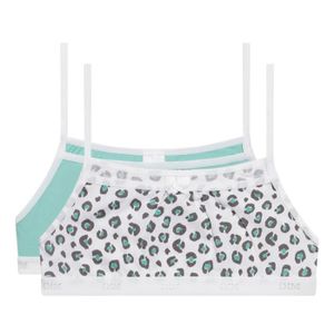 Brassière Lot de 2 Brassières Coton Stretch