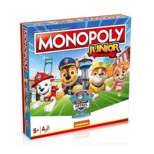 JEU SOCIÉTÉ - PLATEAU Monopoly Junior Pat Patrouille Plateau mission Gra