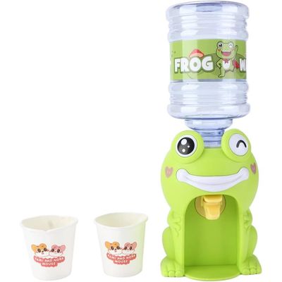 Distributeur d'eau miniature 1:12 | Mini refroidisseur d'eau en plastique avec bouteille pour maison de poupée