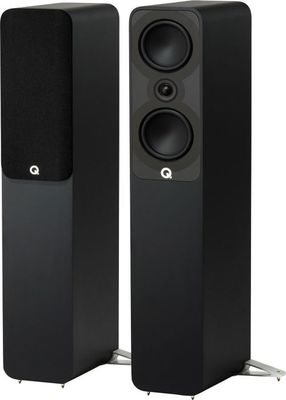 Evidence Acoustics EA700-WAL – Paire Enceintes Colonnes HiFi Home Cinéma 2x500W PMPO, 3 Voies Bass Reflex Noyer