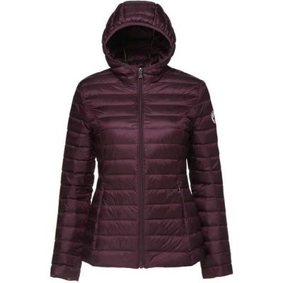 JOTT Doudoune a Capuche Cloe Aubergine Femme Violet Cdiscount Pret a Porter