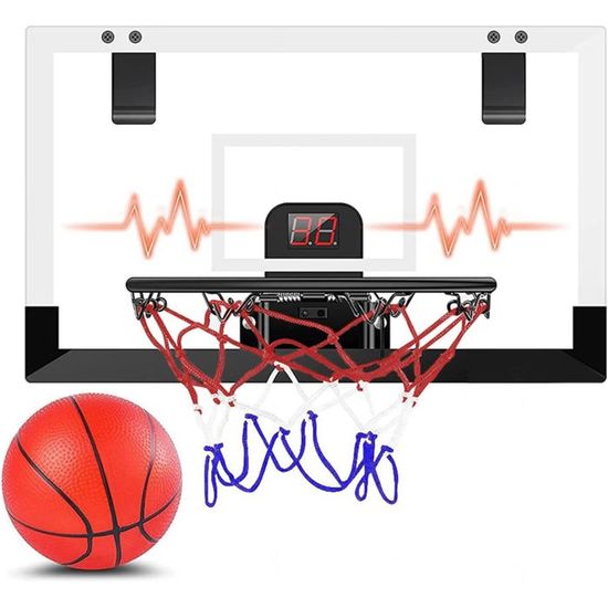 Apritsce Mini Panier De Basket Intérieur Avec Tableau Électronique - Idéal Pour Enfants