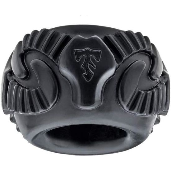 Anneaux Pénis Calexotics - Tri-anneau En Silicone Noir, Prolongateur + Cadeau Surprise