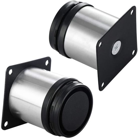 Pieds De Meuble Réglables Pour Canapé-lit / Cabinet - 2 Pièces - Hauteur 50x150mm - Uxcell Neuf