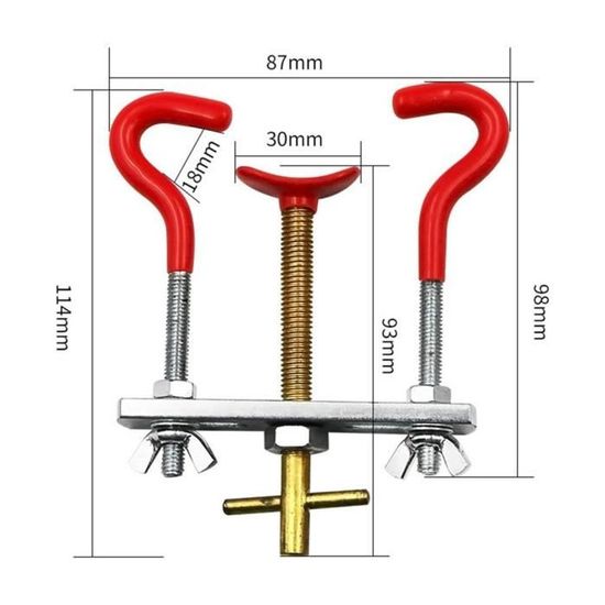 Accessoire Tir à L'arc 10 Boucles Laiton Pour Corde D'arc
