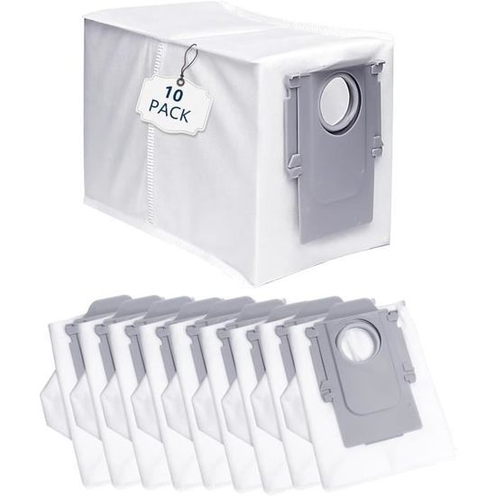 Lot de 10 sacs à poussière MAKITA 197903-8 en papier filtrant pour