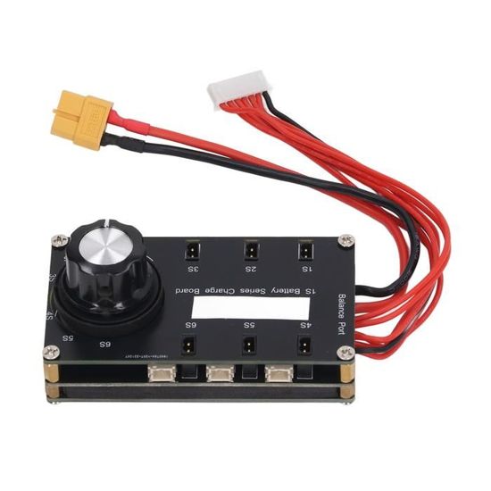 Carte De Charge Parallèle Lipo 1S – 6 Connecteurs JST-PH Et Ultra Micro – Pour Batteries 3.7V, 1.5A Max