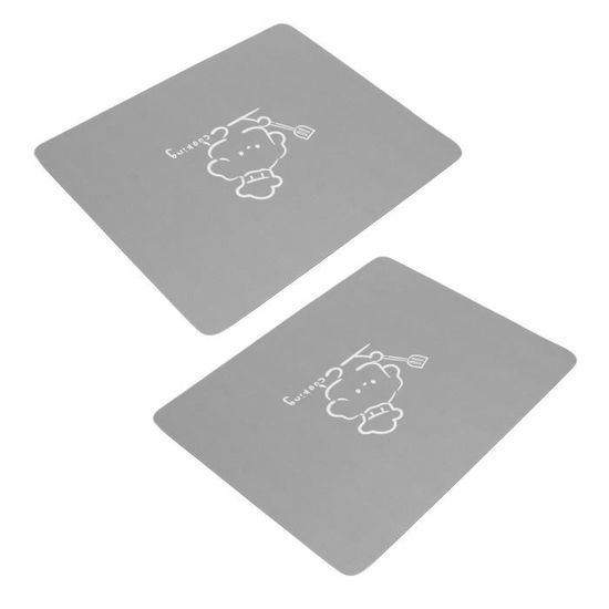 Tapvai Tapis Silicone Machine à Café 48x30cm - Anti-Débordement, Imperméable & Antidérapant Pour De'Longhi, Philips, Etc.