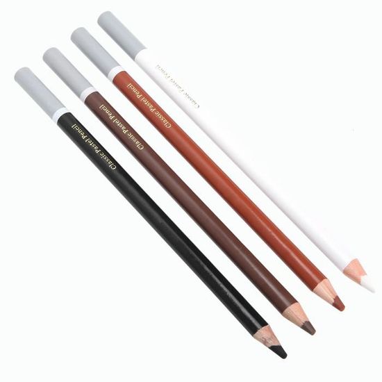 Lot De 4 Blocs à Poncer Pour Crayons - Outil D'affûtage Fusain, Pastel - Portable Pour Artistes