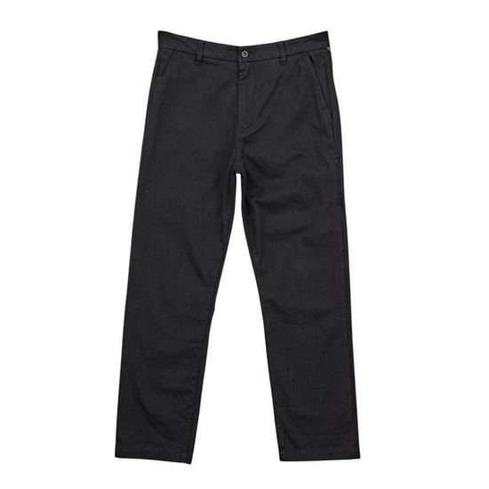 Pantalon De Costume Homme Noir Extensible - Taille Haute, Coupe Ajustée, Léger Et Respirant - Pour Travail Ou Sortie - 4