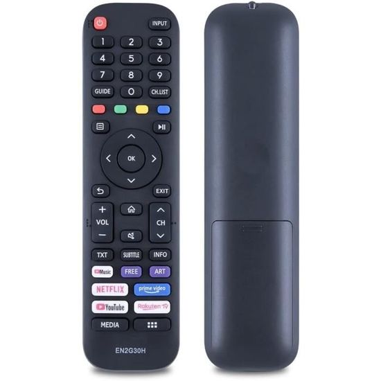 ALLIMITY Telecomando Sostitutivo Per TV Hisense 4K UHD: Modelli EN2G30H, Serie AE7200F, A7500F E Molti Altri