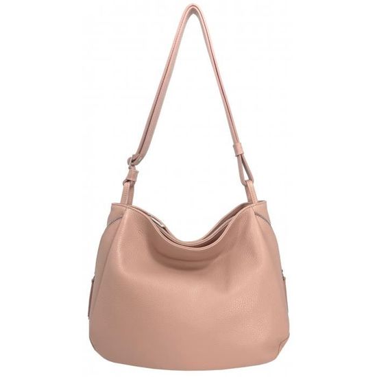 Sac à Main Bandoulière Rose 3 Compartiments - Tendance Et Pratique