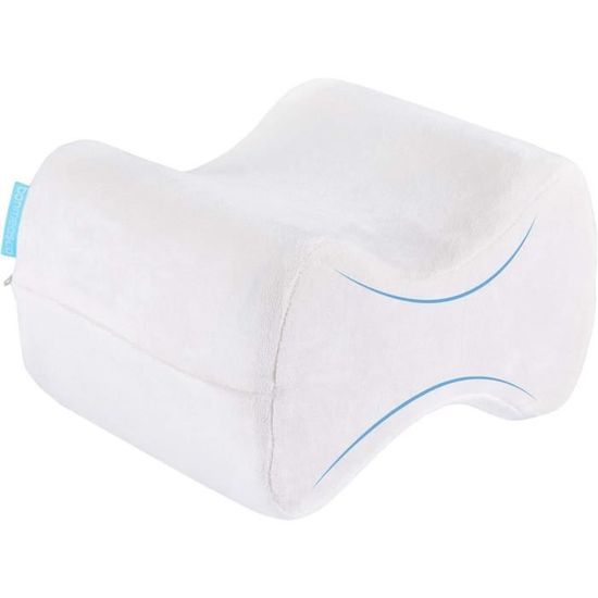 Coussin De Grossesse Biseauté Mousse Mémoire De Forme - Soulage Dos, Hanches Et Ventre Pour Sommeil Latéral