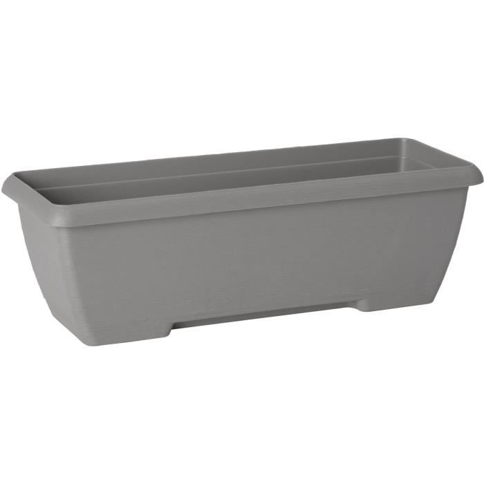Jardinière GARDEN ID Teramo 60 cm Solidité Réserve d'eau intégrée Recyclé & 100% recyclable Volume pour plantes - vue 3