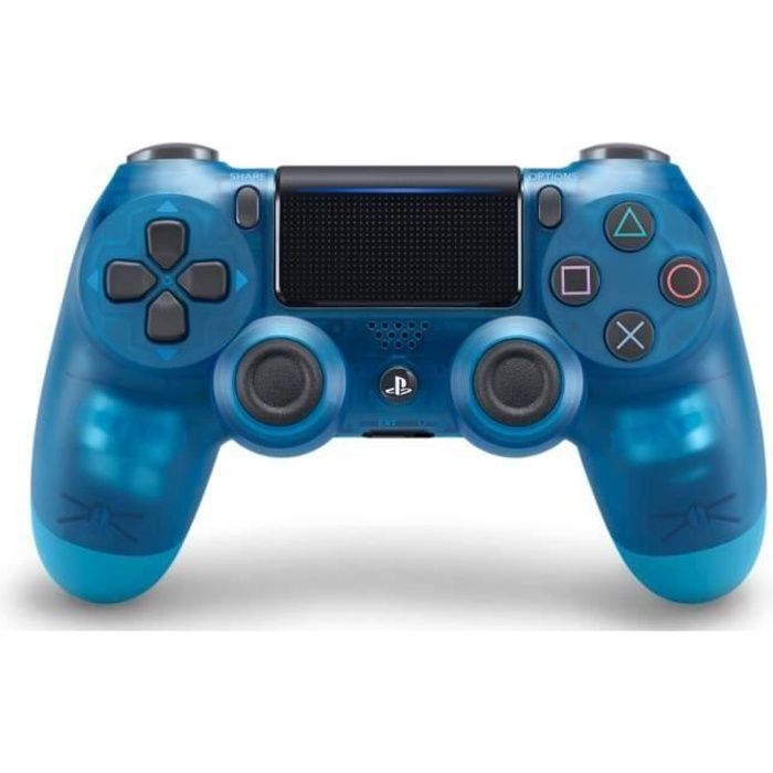 Manette PS4 DualShock 4.0 V2 Crystal PlayStation Officiel