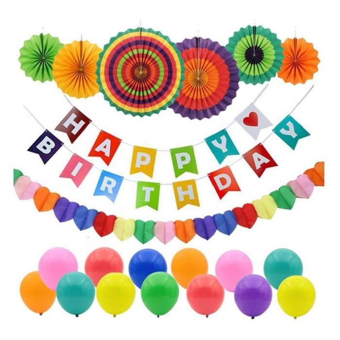 Parti Bannières Guirlande joyeux anniversaire jardin Bunting FETE Brillant Multicolore Parti Bannières Guirlande joyeux anniversaire jardin Bunting FETE Brillant Multicolore
