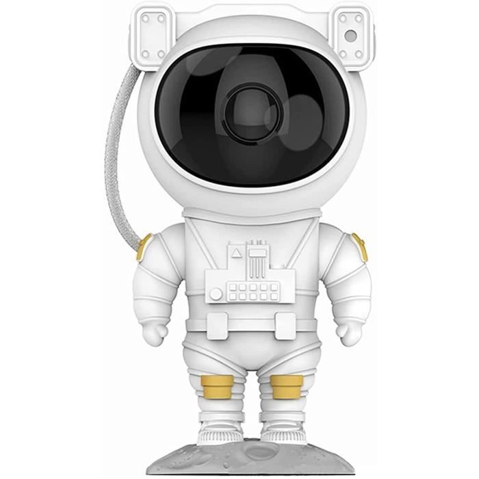Lampe de Projection astronautes - Robot Ciel étoilé Projecteur de Ciel étoilé à LED avec télécommande et minuterie - A280