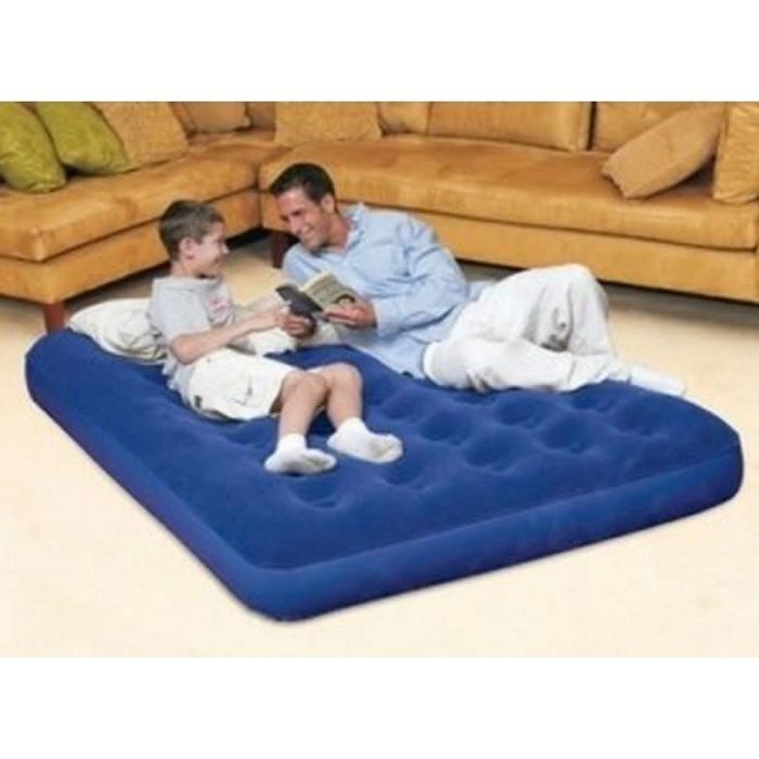 lit d'appoint matelas gonflable pneumatique 2 p…
