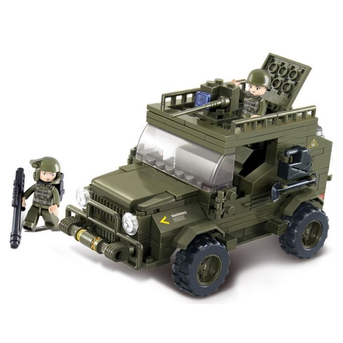 Sluban Armée Jeep Modèle Militaire Building Blocks Building Kit Enfants Jouets