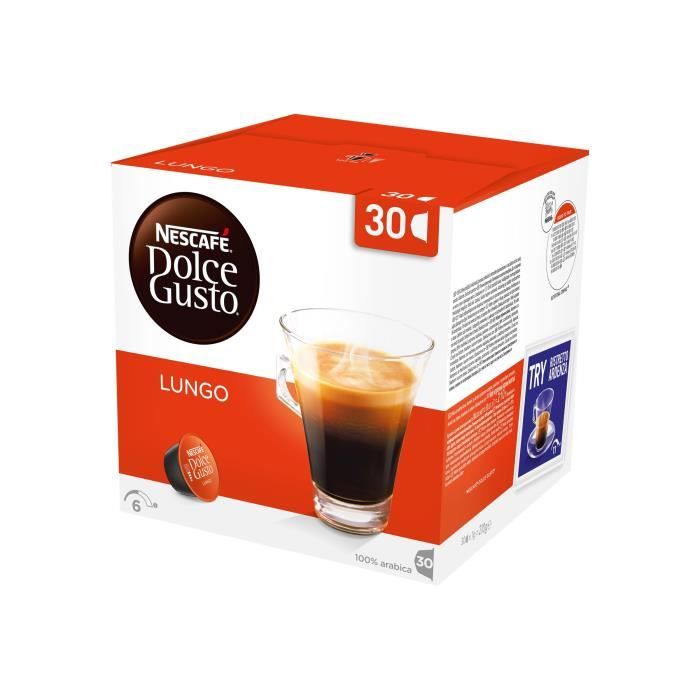 NESCAFÉ Dolce Gusto Lungo Café (capsule) 210 g arabica pack de 30
