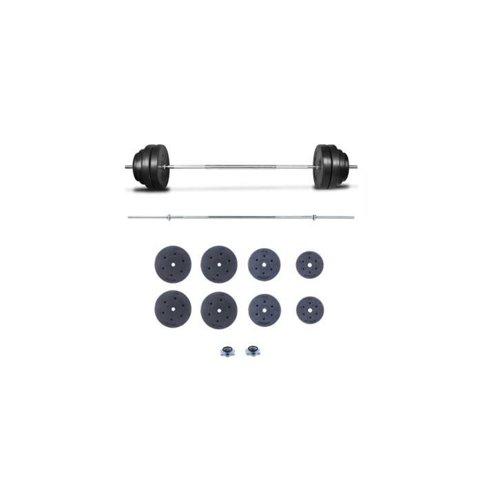 KIT DE 60 KG AVEC DES HALTÈRES : KIT DE MUSCULATION