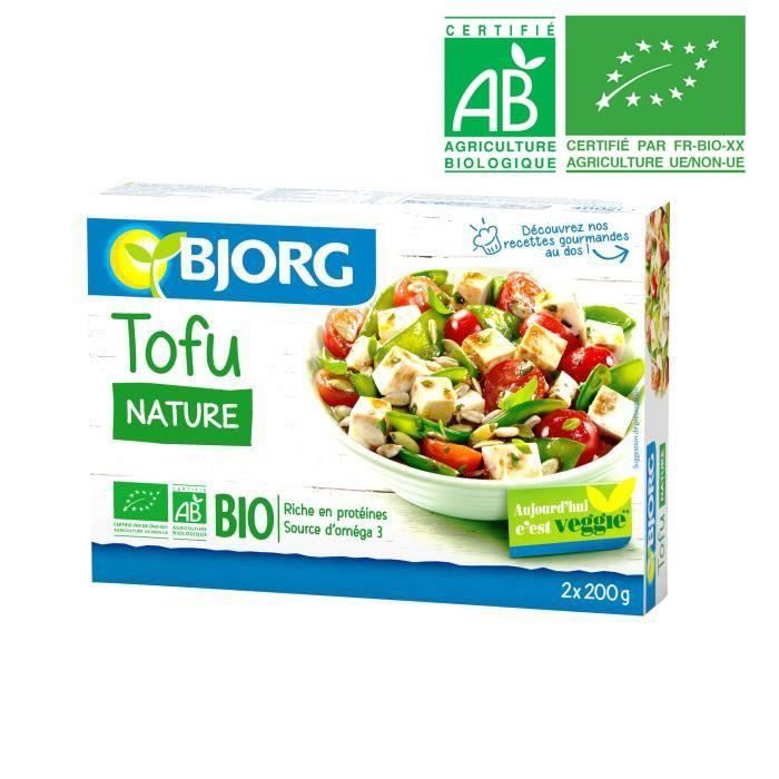 Tofu nature bio 2 x 200 g Bjorg
