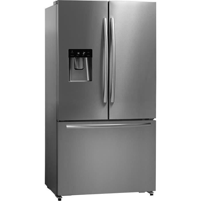 Hisense RF697N4ZSF - Réfrigérateur multi-portes - 577L (415L + 162L) - froid ventilé total - L91cm x H178cm - Inox