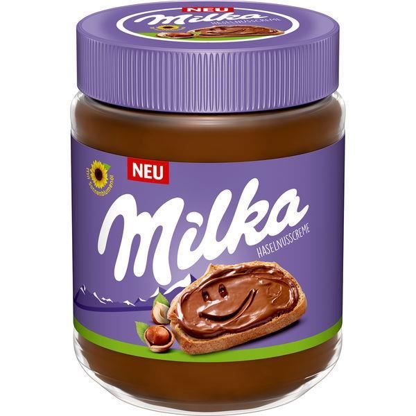 6x Milka Crème de noisette 350g
