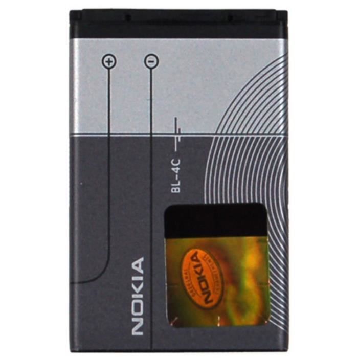 Batterie BL-4C pour Nokia 1661 2650 5100 6100