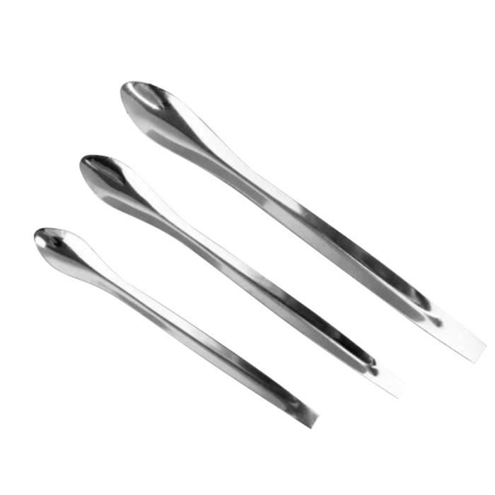 3 pièces spatules cosmétiques pratique cosmétique scoop masque spatule pour filles PALETTE DE MAQUILLAGE - BOITE DE MAQUILLAGE