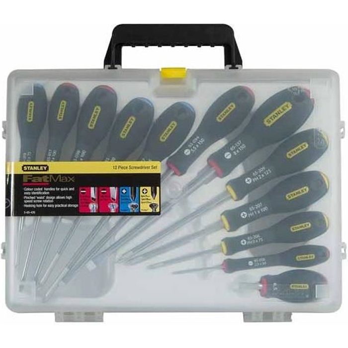 Coffret de tournevis FATMAX 12 pièces