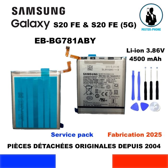BATTERIE ORIGINALE SAMSUNG EB BG991ABY GALAXY S21 5G 4000mAh SM G991 SERIE OEM