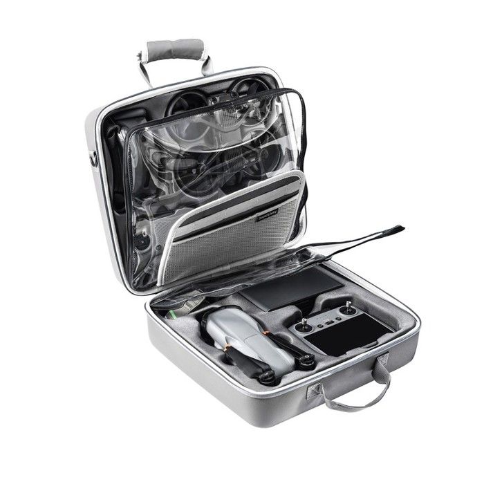 Mallette de Transport Double Compartiment 2-en-1 pour DJI Avata 2 Air 3S Air 3 – Rangement Sécurisé et Organisé Mallette de Transport Double Compartiment 2-en-1 pour DJI Avata 2 Air 3S Air 3 – Rangement Sécurisé et Organisé