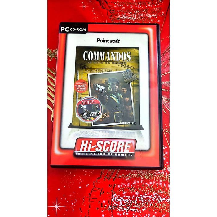 Eidos Interactive Commandos : Le Sens Du Devoir + Derrière Les Lignes Ennemies (PC) – Compilation Hi-Score