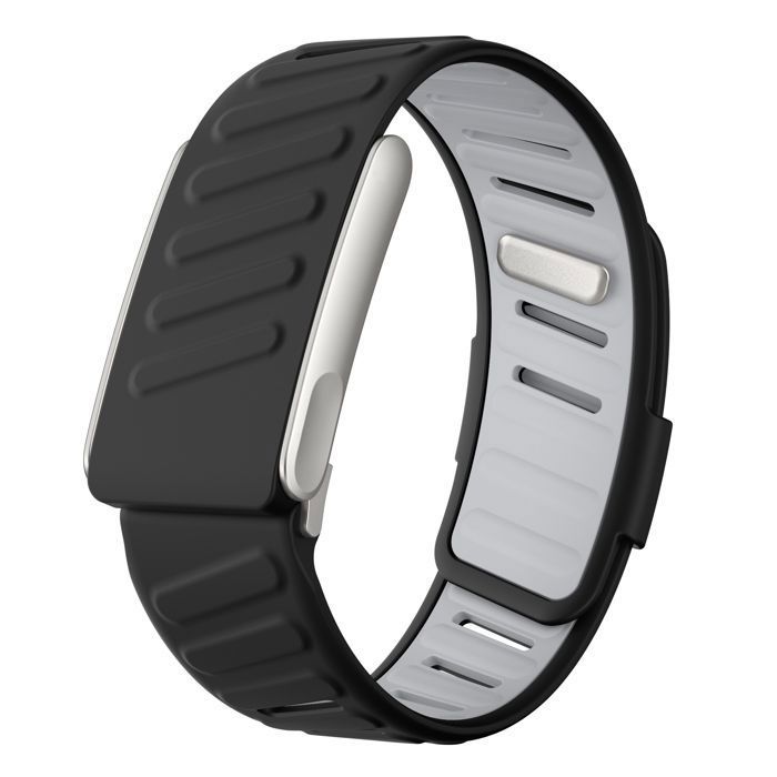 FFO2World Bracelet silicone premium pour Whoop MG – Respirant anti-transpiration facile à nettoyer couleurs tendance – Noir