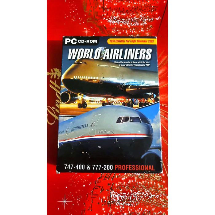 Just Flight World Airliners 747-400 & 777-200 Professional (PC Cd-Rom) – Add-On Flight Simulator 2002